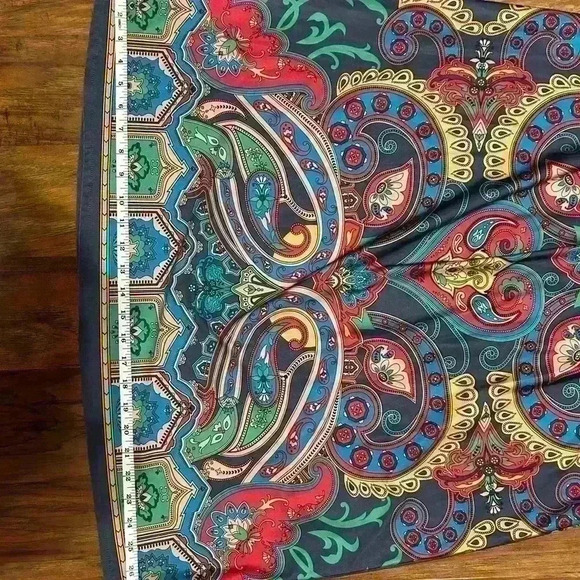 Flying Tomato Women’s Size S Halter Maxi Dress with Multicolored Paisley Print - Picture 8 of 9